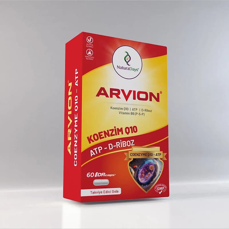 Koenzim Q10 ürün ambalajı